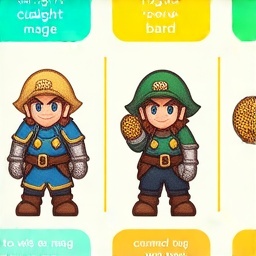 お気に入りのゲームのどのキャラクターがあなたに合っている？