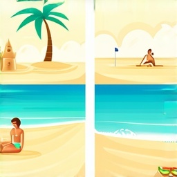 해변에서 너에게 맞는 휴식 스타일은?